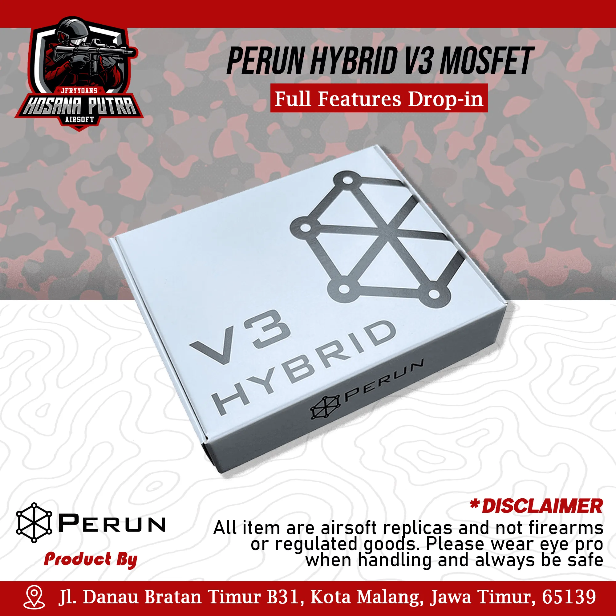 トイガン PERUN V3 HYBRID Perun V3 HYBRID ETU MOSFET – BlackBlitz Airsoft