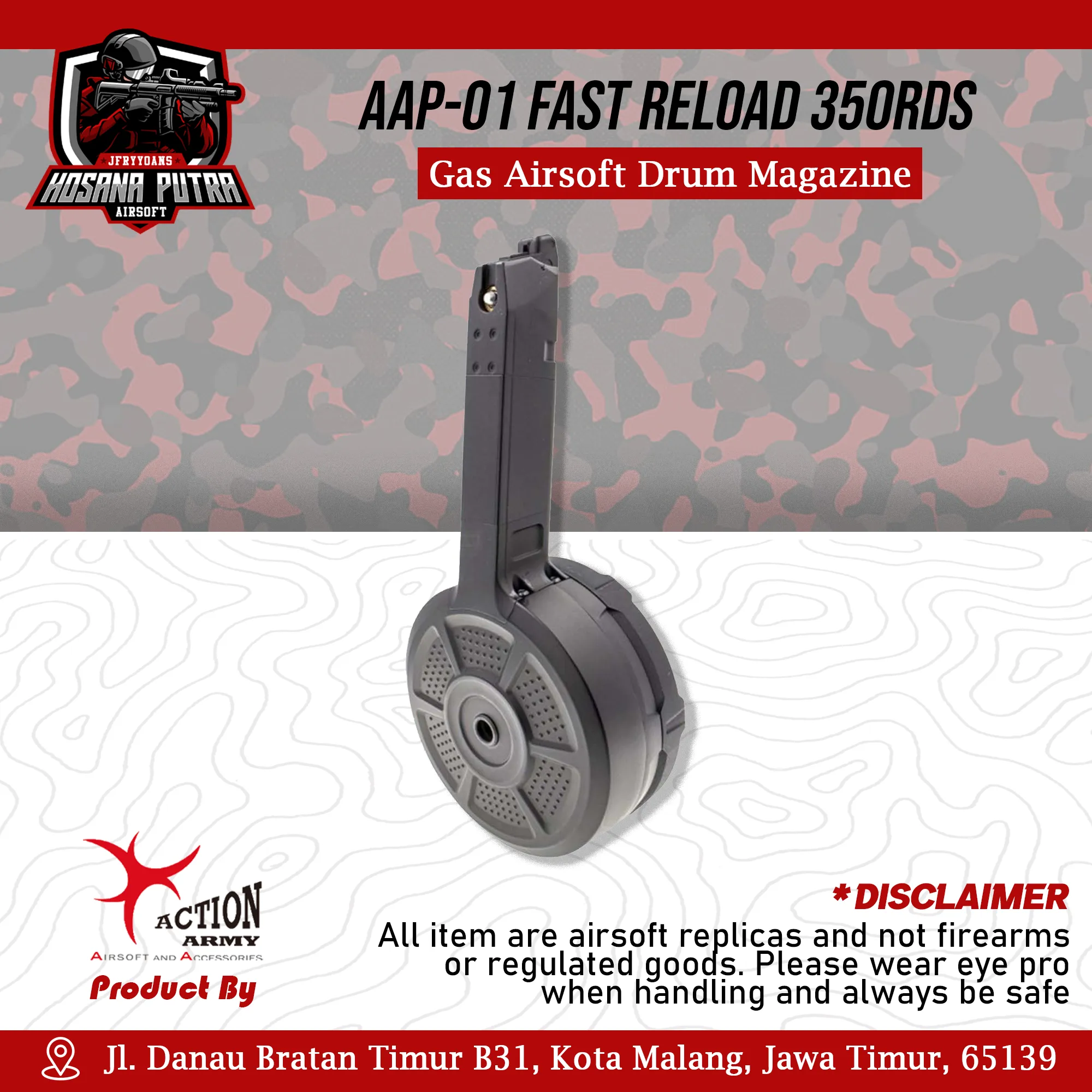 Detail Hosana Putra Airsoft