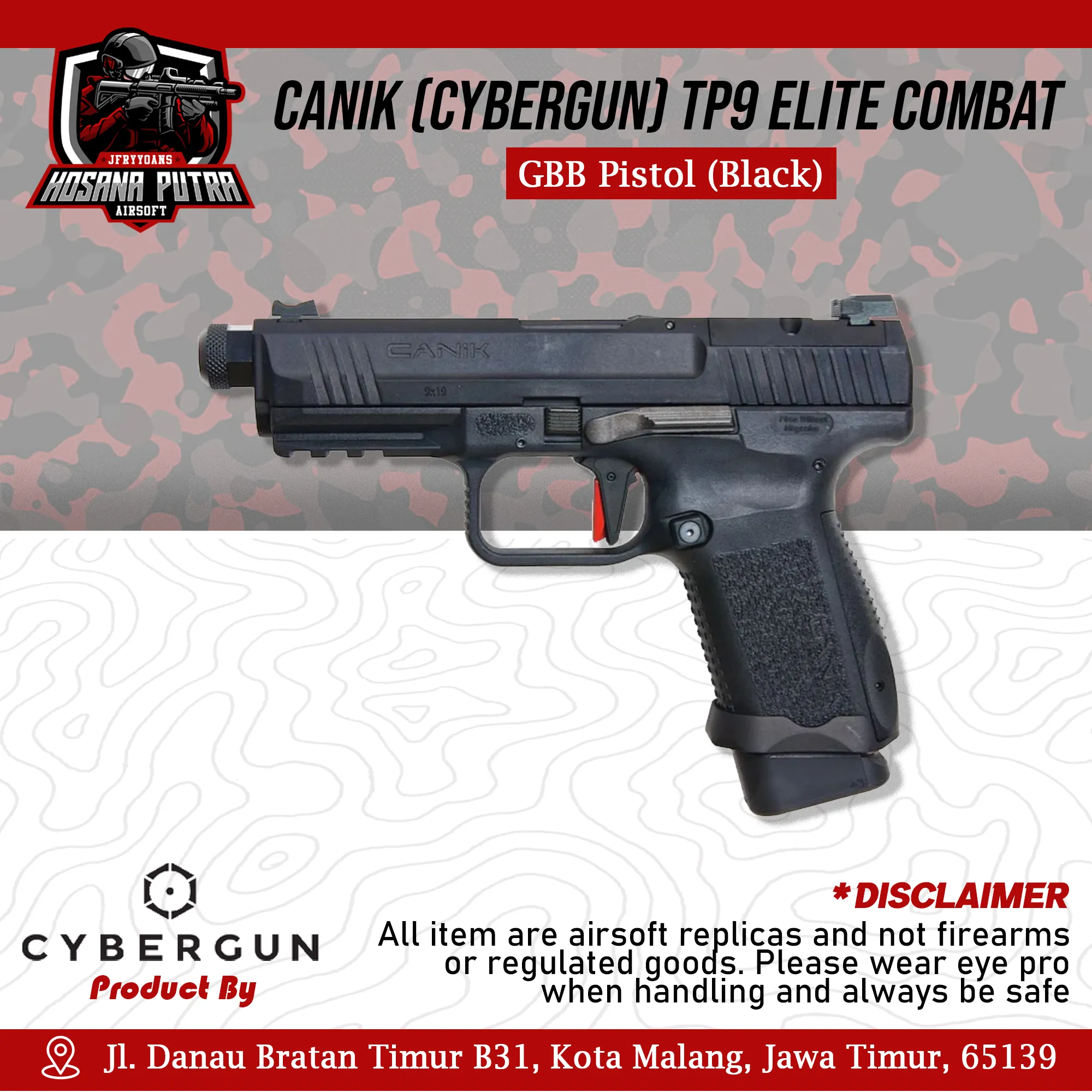 Cybergun CANiK SAI TP9 Elite Combat - FDE
